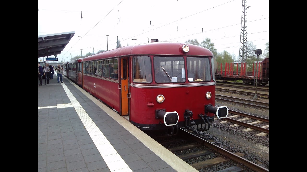 zurück in die 70er - mit dem VT 98 auf der Weserbahn