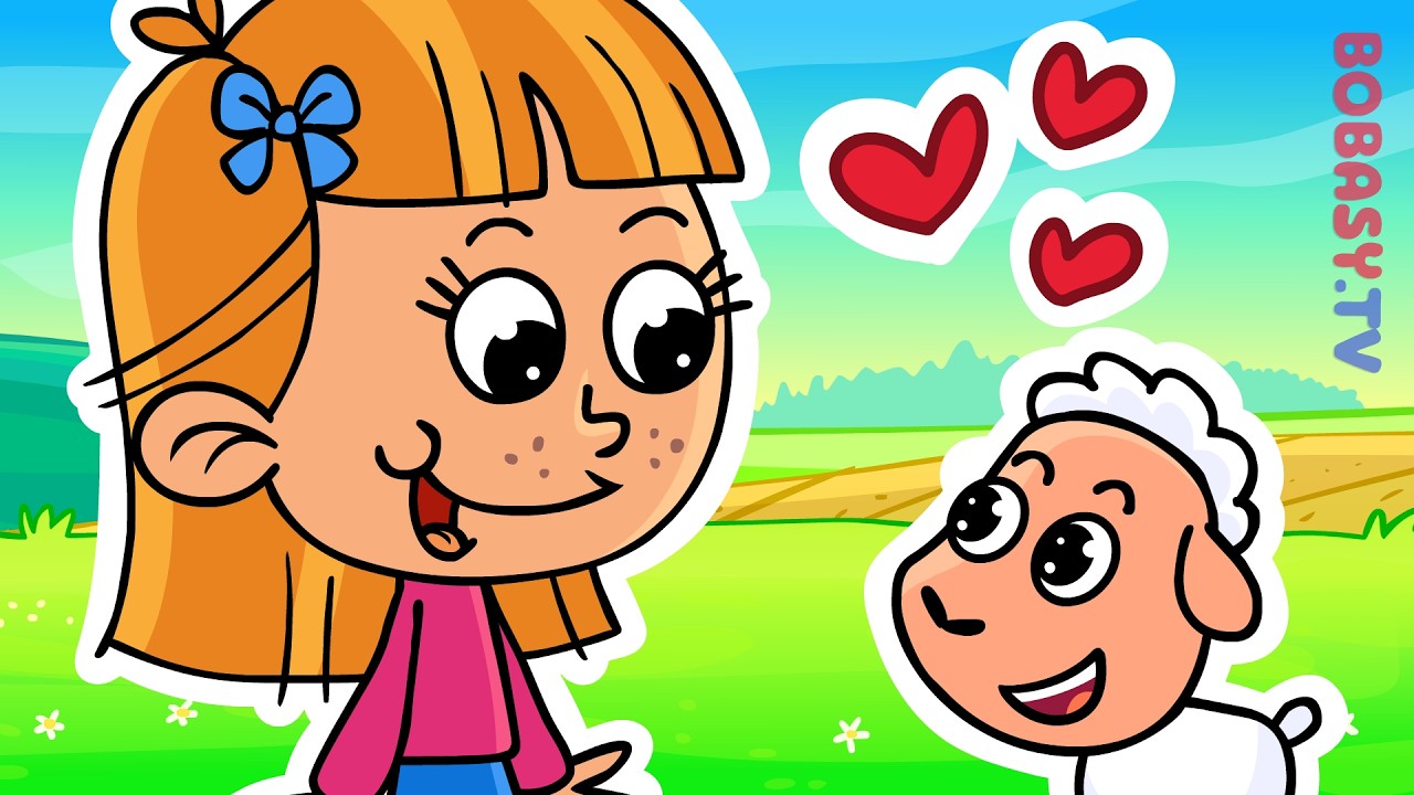 Mary Miała Owieczkę - Piosenki dla Dzieci - Bobasy.tv - N