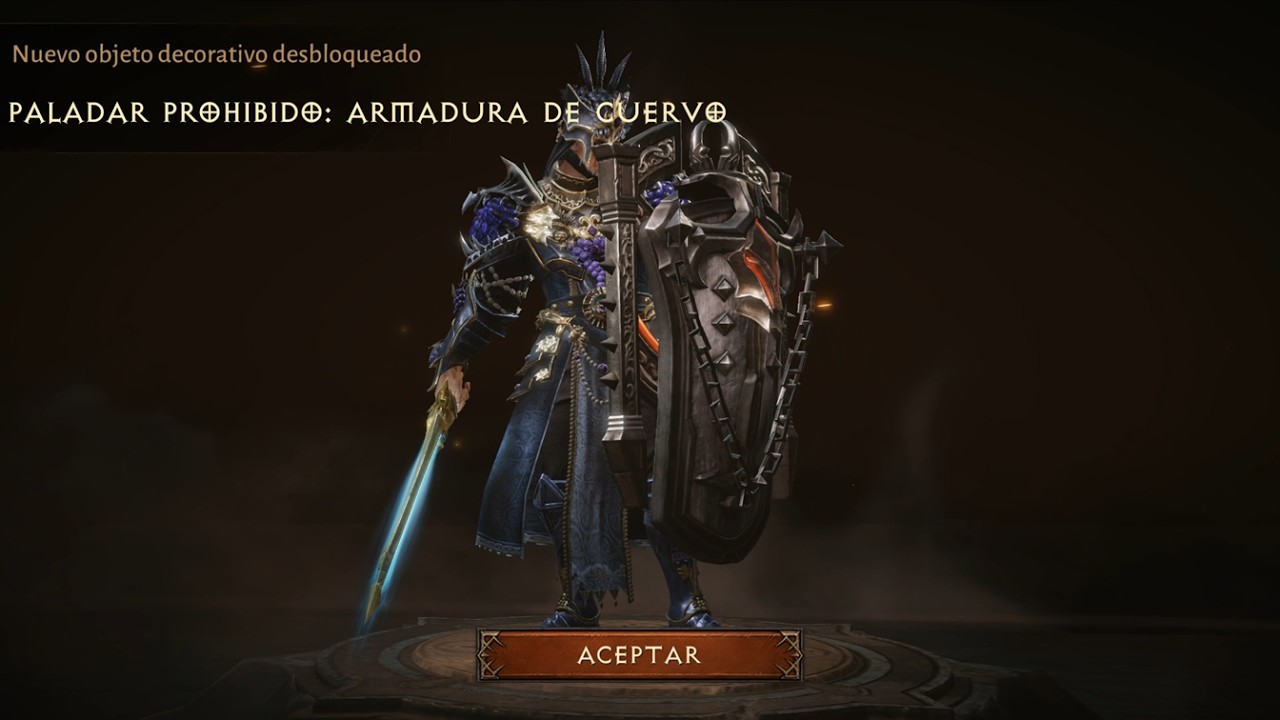 Diablo Immortal - Gameplay-Guerrero Divino -Nivel 60(872) -Misión: Cementerio de Ashwold - No Coment