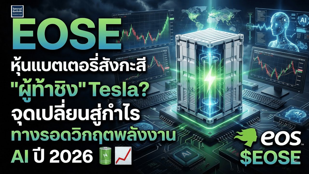 EOSE หุ้นแบตเตอรี่สังกะสี 