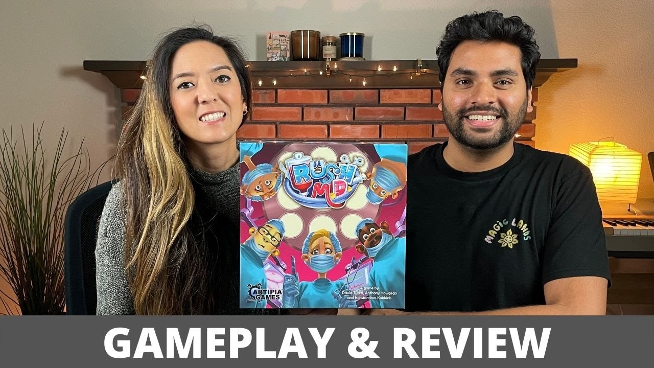Rush MD Board Game - Playthrough & Review