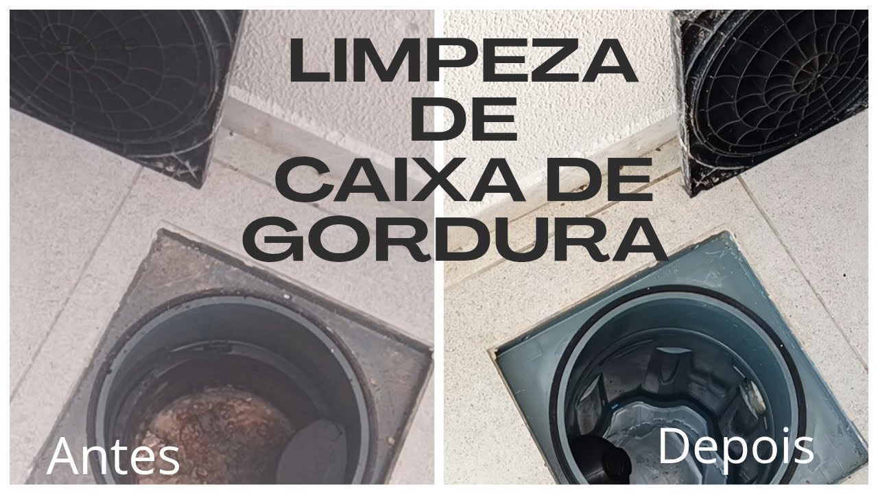 Como limpar caixa de gordura fácil e rápido ?