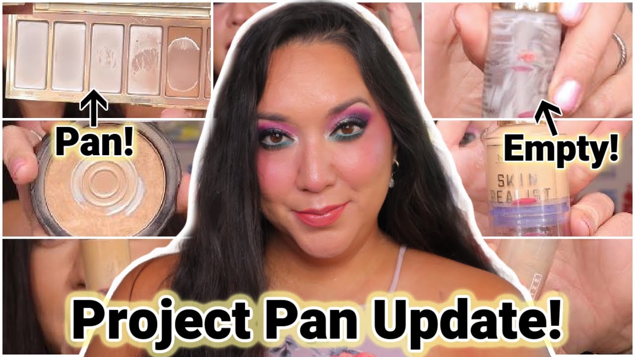 How Much Makeup Did I Use Up In 4 Months? Project Pan Update 2025