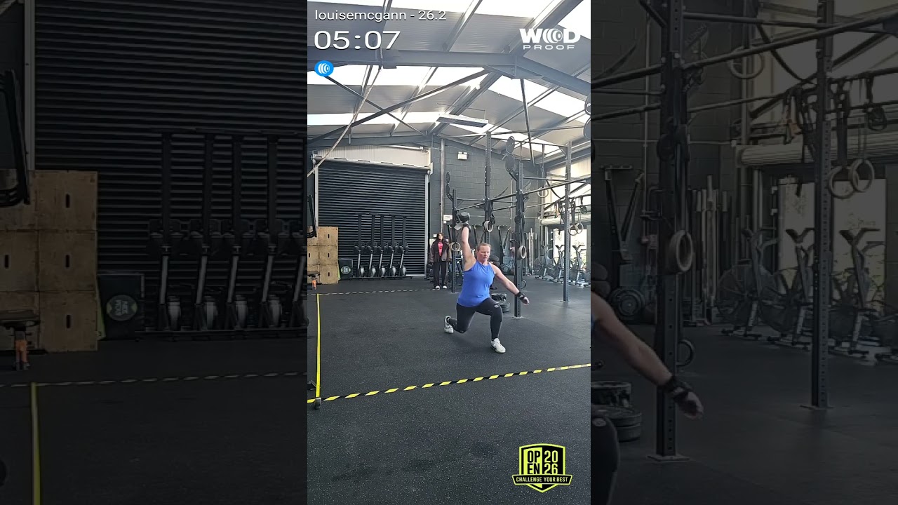 Crossfit open 26.2 scaled