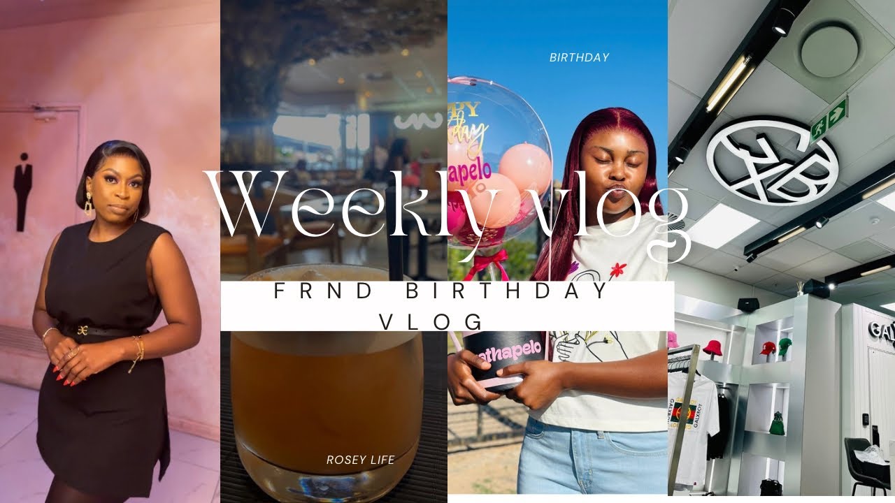 Friend birthday/shopping /enjoyment#southafricanyoutuber #vlog