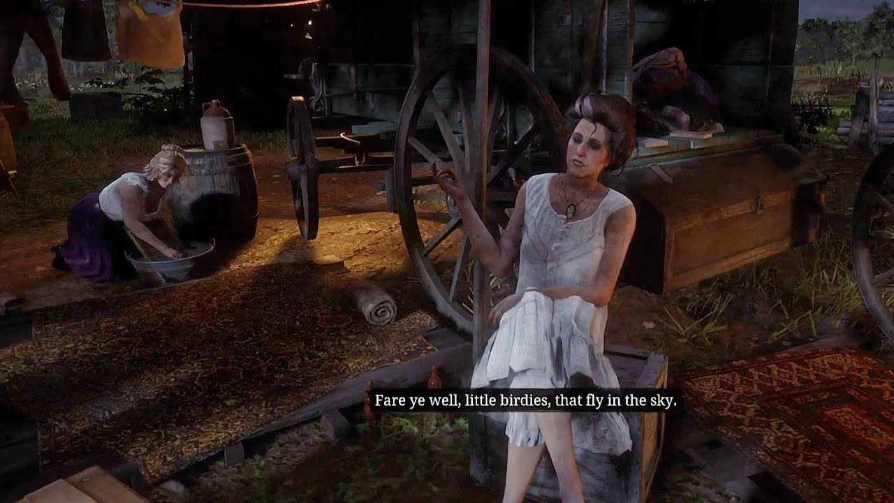Karen And Susan Singing for Sean after he Died - Red Dead Redemption 2