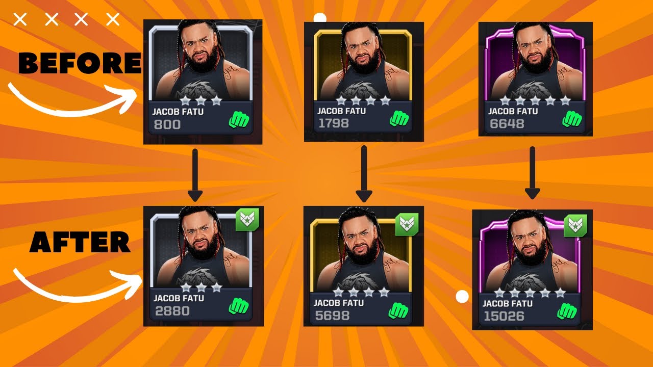 MAX LEVEL JACOB FATU in WWE Mayhem! 😱 Absolute Monster!