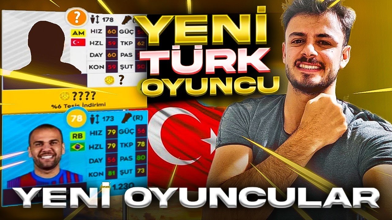 YENİ TÜRK OYUNCU! YENİ TRANSFERLER! DLS 22