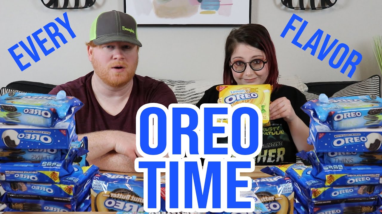 Trying Every Flavor Oreos