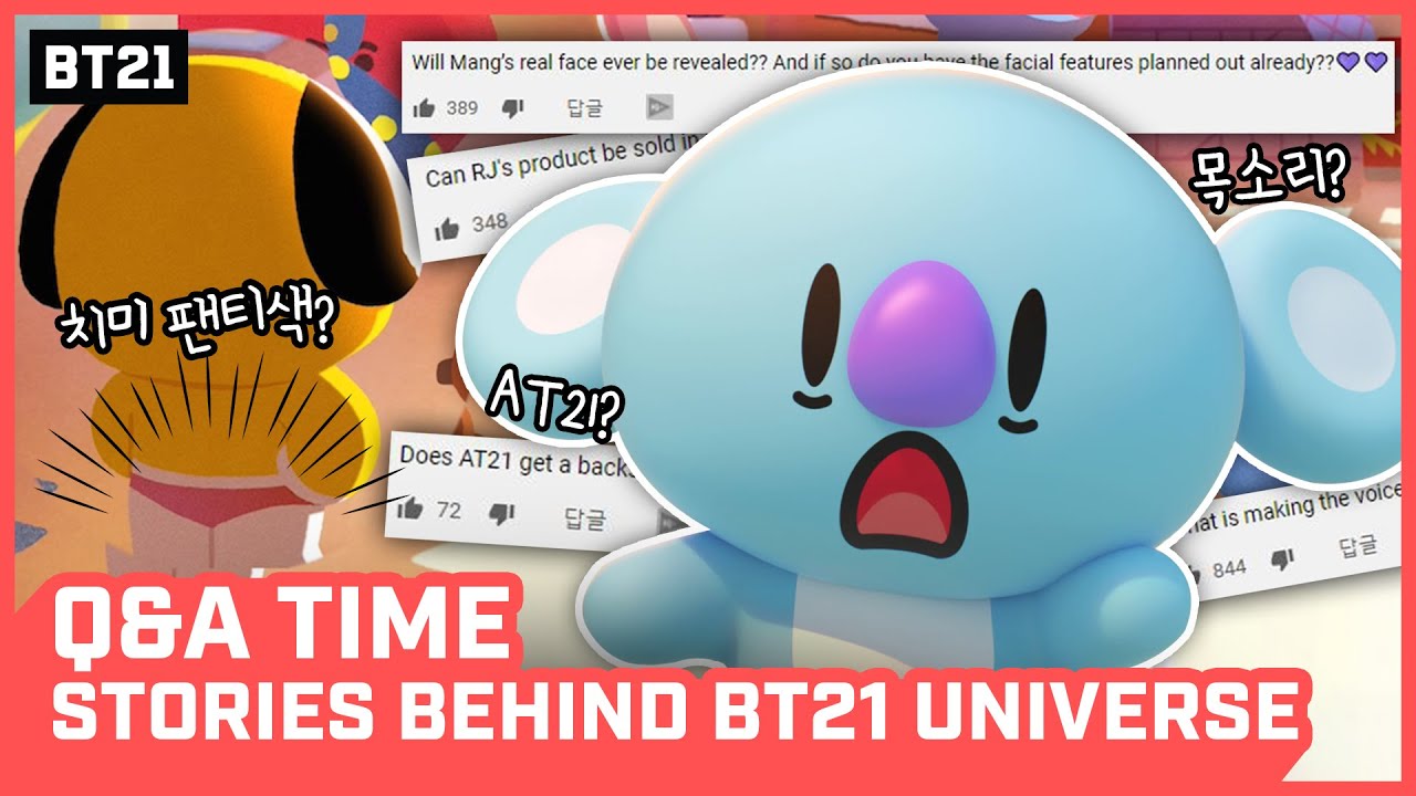 Q&A Time - Stories Behind BT21 UNIVERSE
