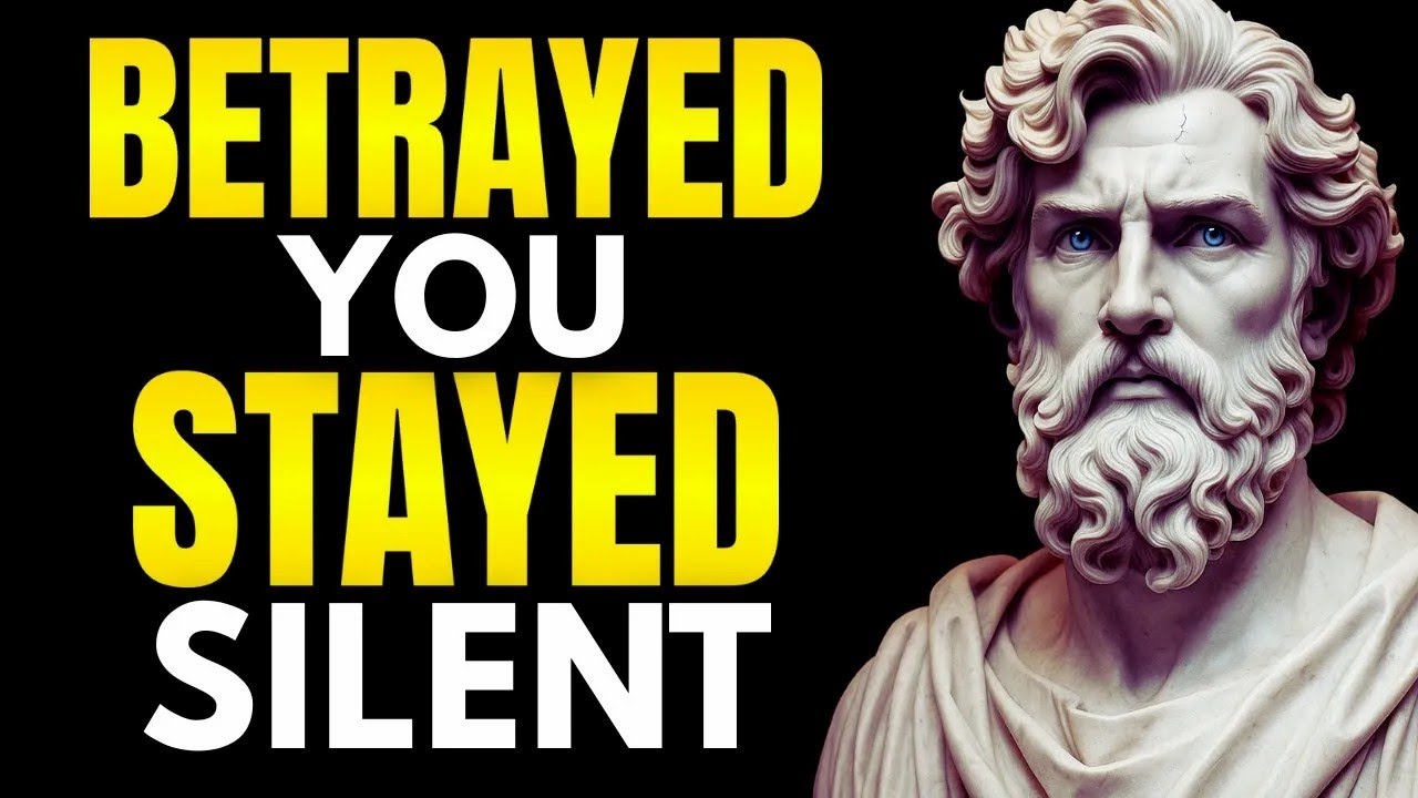 They BETRAYED You But Your SILENCE RUINED Them   Stoicism
