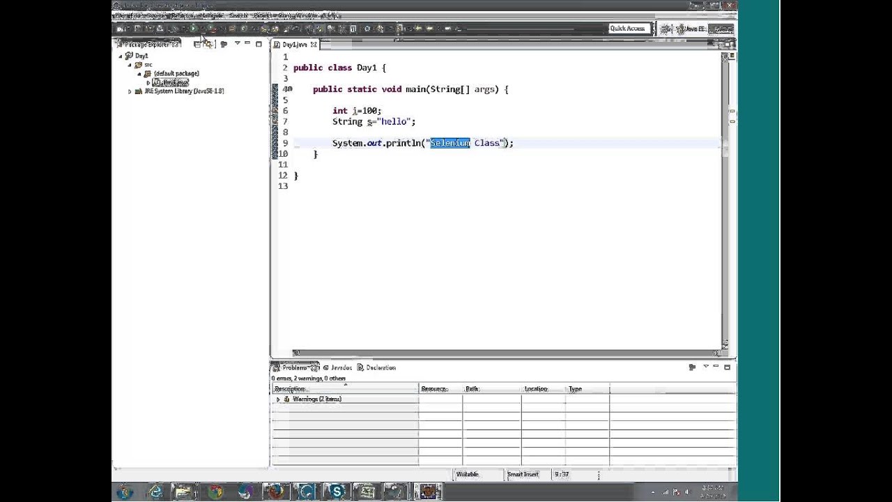 Selenium WebDriver Online Training   Part 1