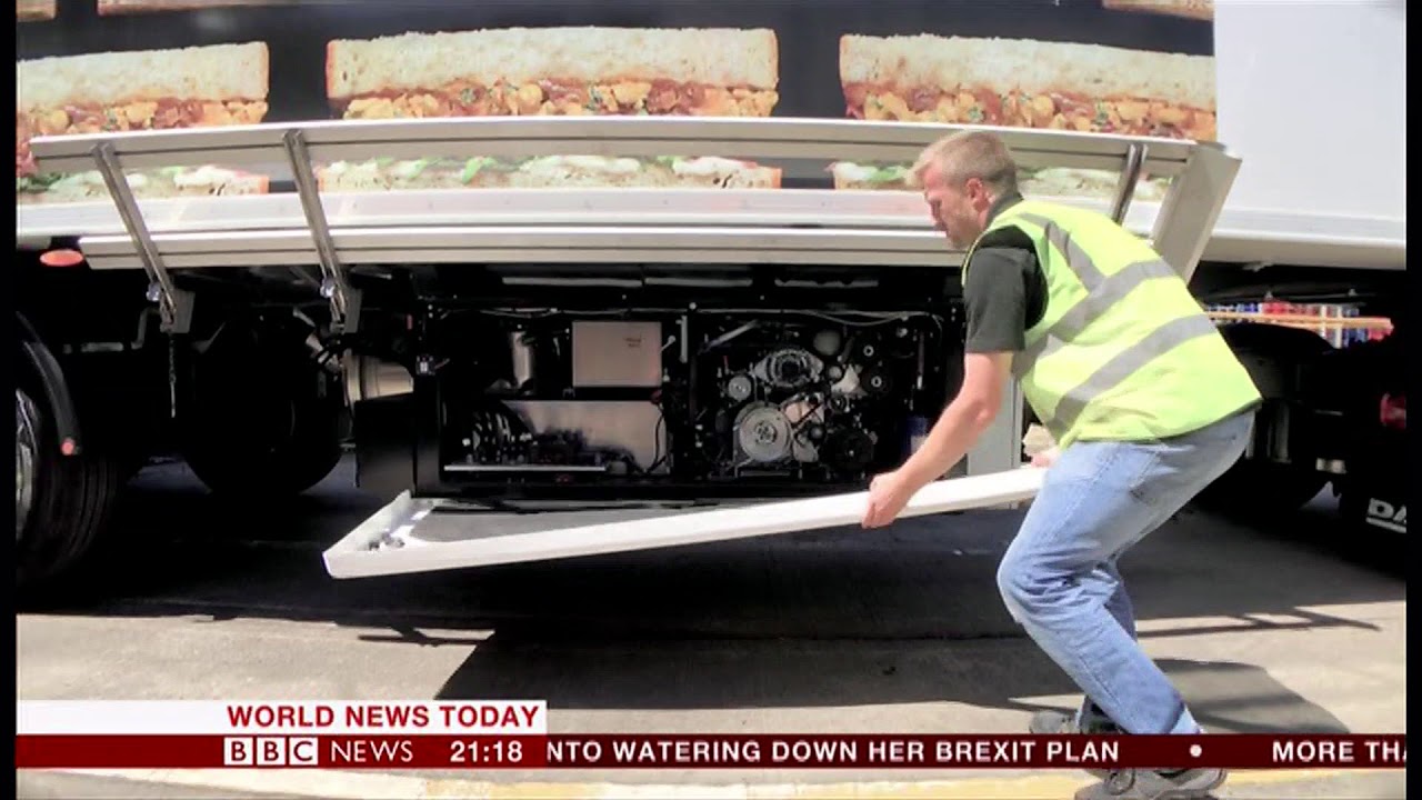 Revolutionising the haulage industry in refrigeration (UK/Global) - BBC News - 2nd September 2018