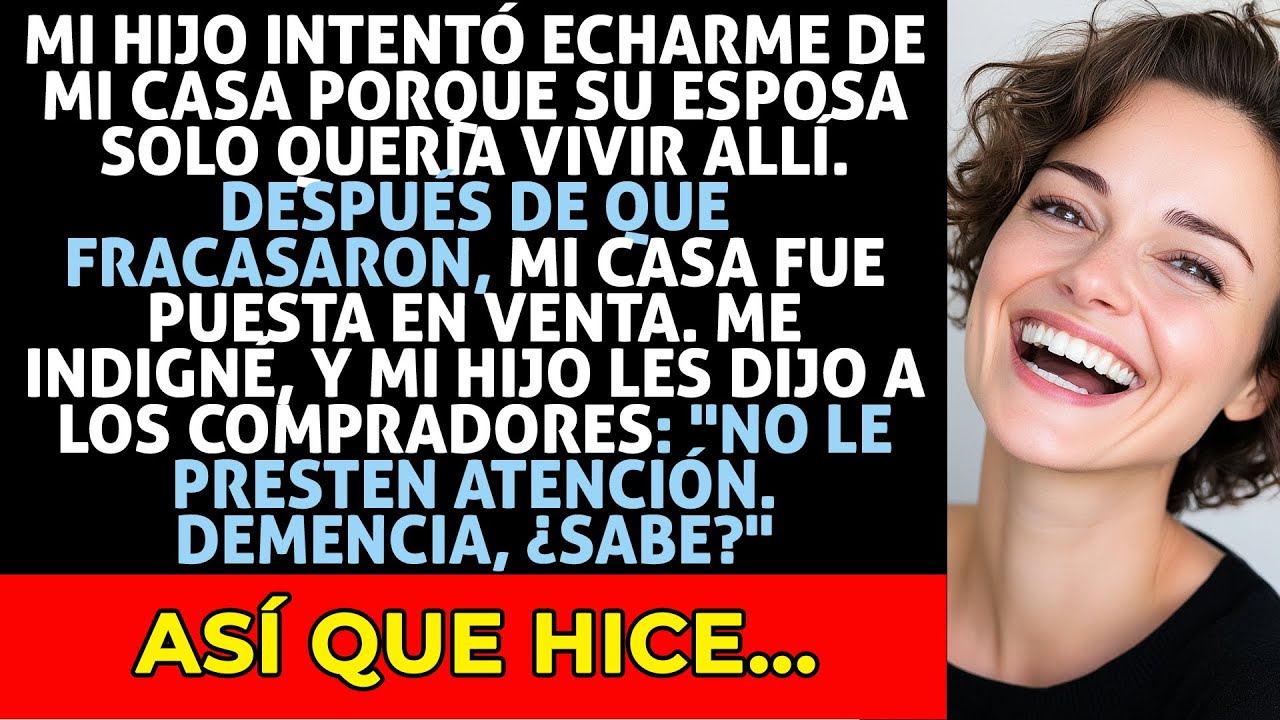 Mi Hijo Intentó Echarme De Mi Casa Porque Su Esposa Quería Vivir Aquí; Después De Que Fracasaron...