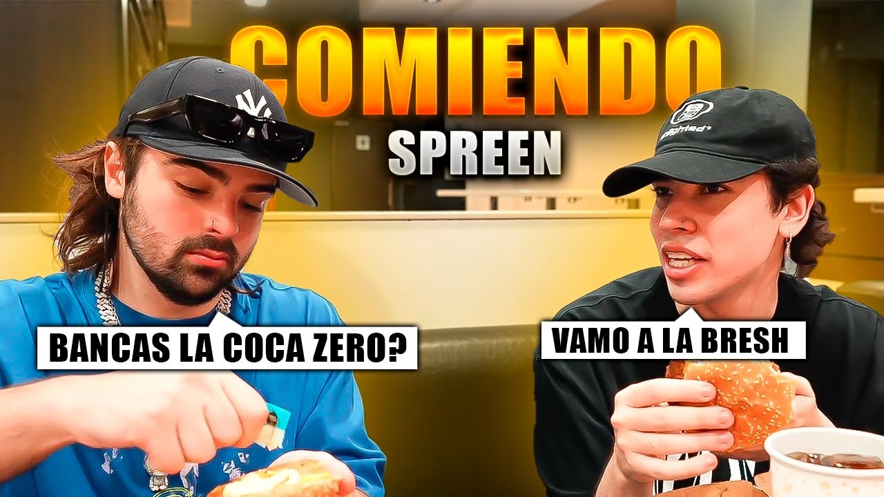 COMIENDO CON SPREEN 😎 | BANANIROU