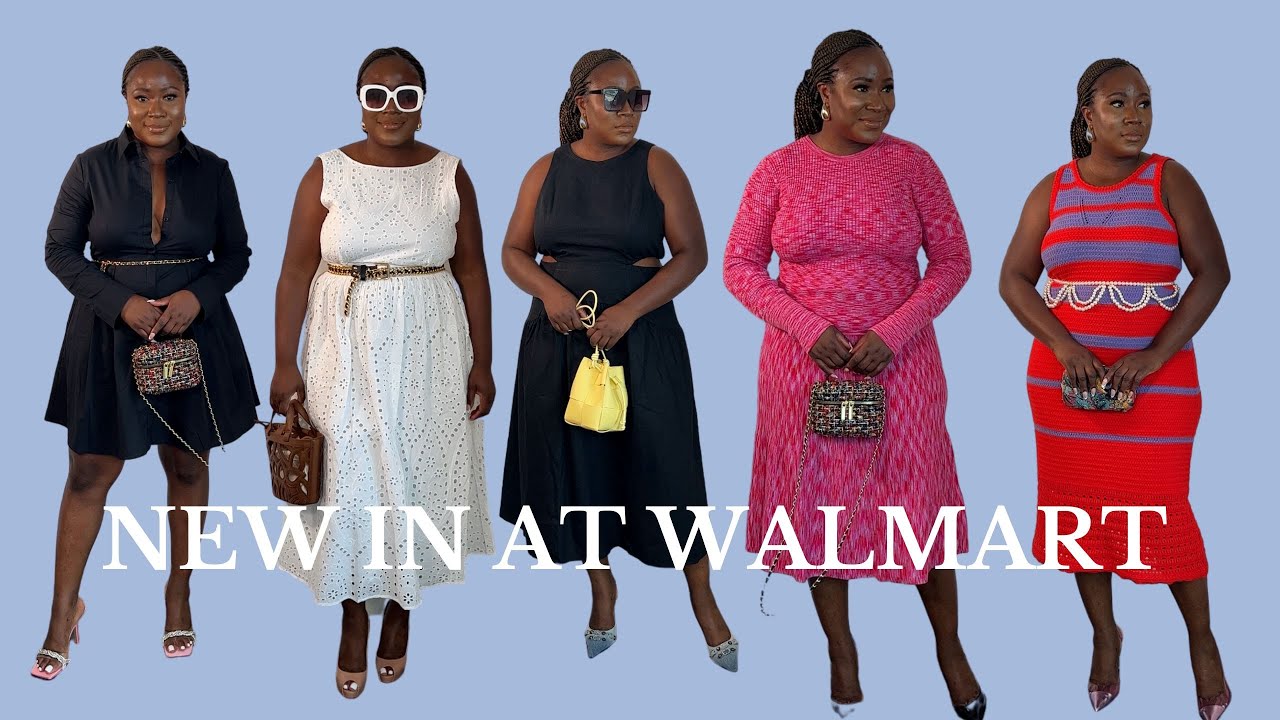NEW IN AT WALMART | WALMART SPRING/SUMMER DRESSES | AFFORDABLE FASHION | HER MILLENNIAL CLOSET