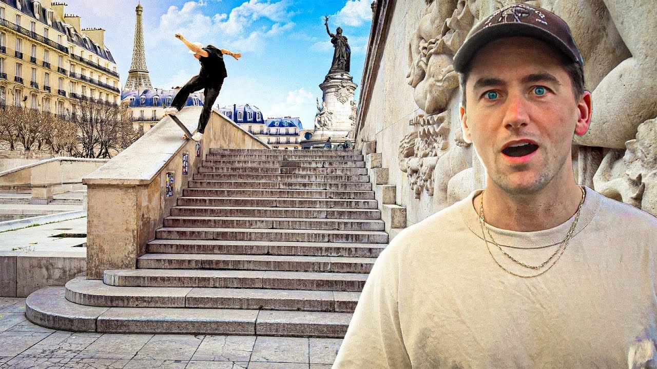 JE SKATE LE PLUS GROS SPOT DE PARIS !