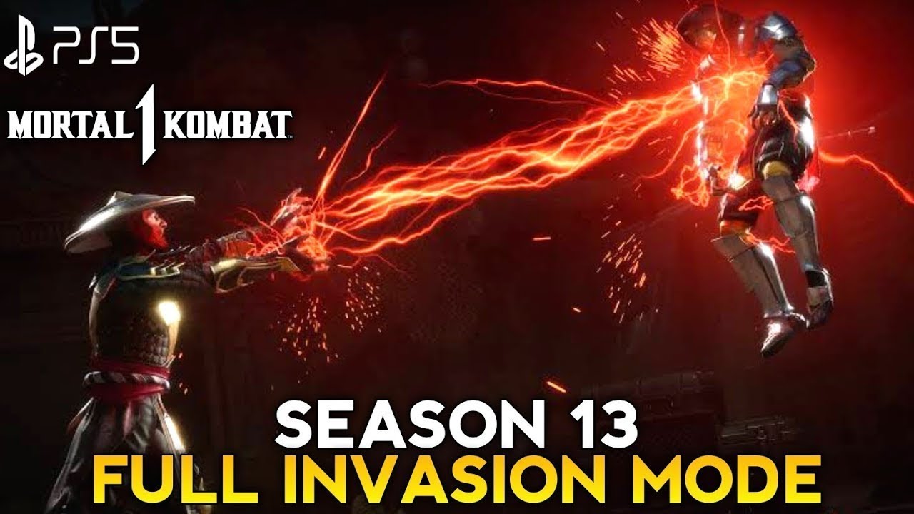 Mortal Kombat 1 Invasion Season 13 MK1 | MK1 Season of Storms Invasion | MK1 Invasion Season 13 PS5