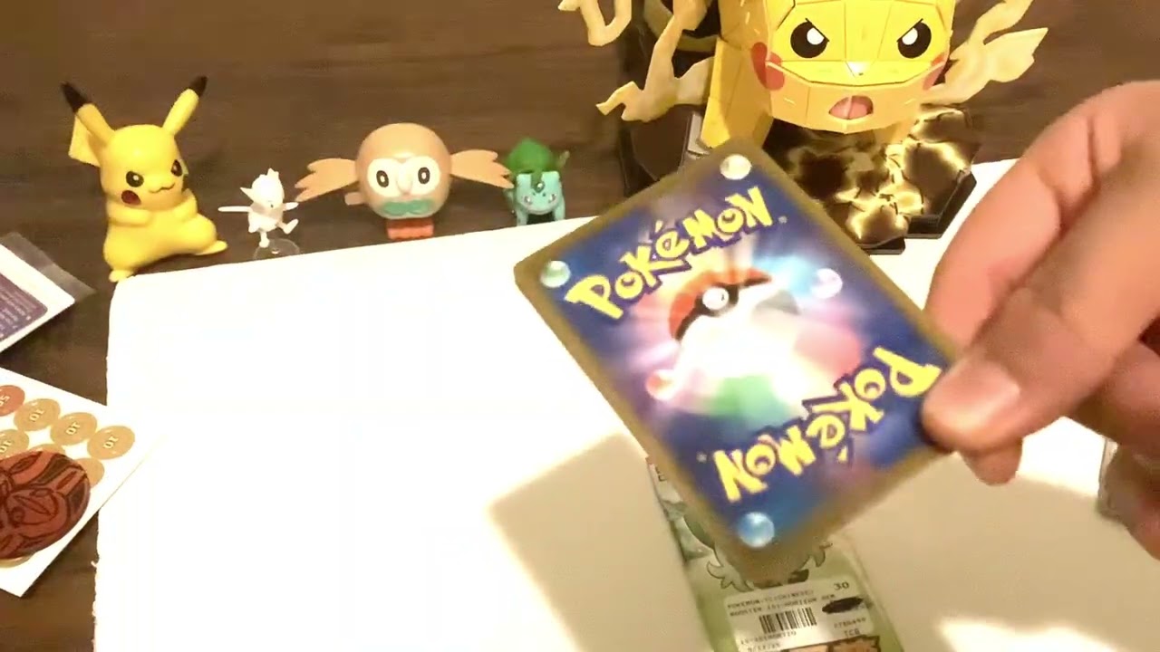 Happy 30th Birthday @pokemon #pokemon30th awesome Pokemon pack opening