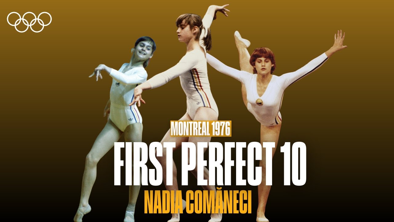 🥇 The First EVER Perfect 10! Nadia Comăneci’s Historic Beam Routine - Montreal 1976 Olympics🌟