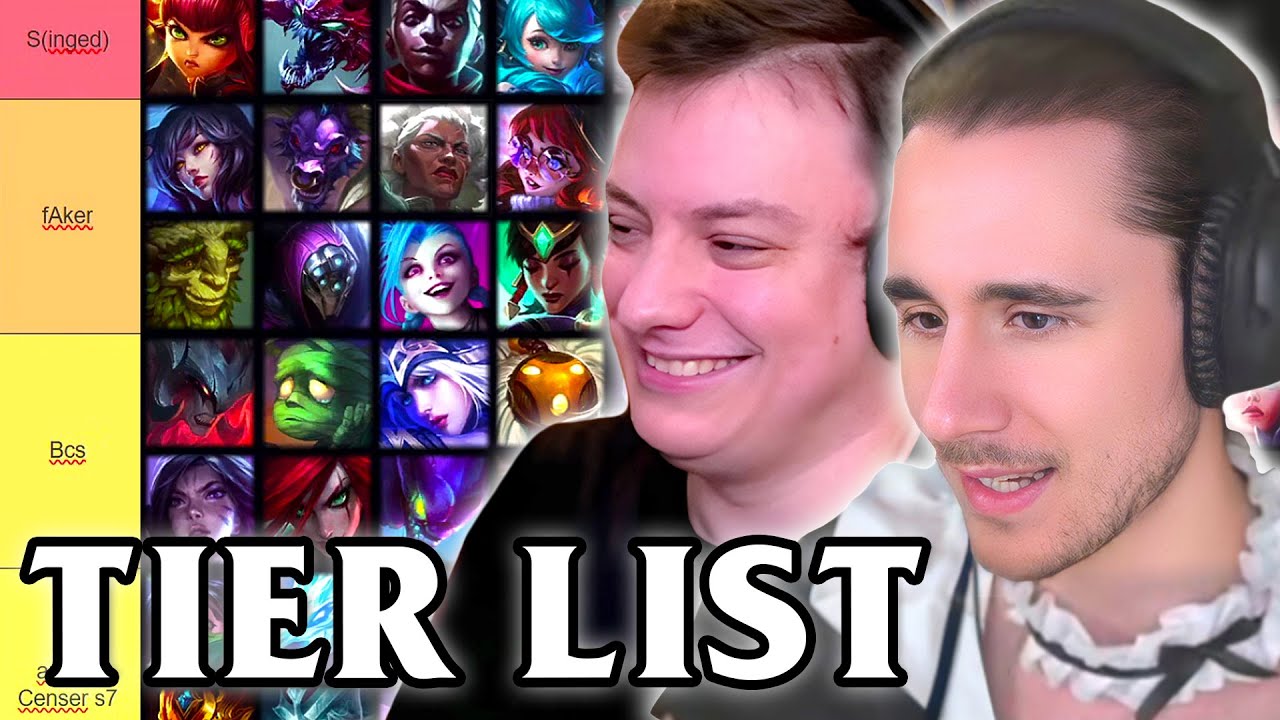 TIER LIST CAMPIONI CON @Terenas 