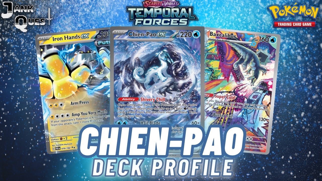 CHIEN PAO EX ❄️ This Deck Is COLD 🥶 Pokémon TCG Deck Profile 2024!