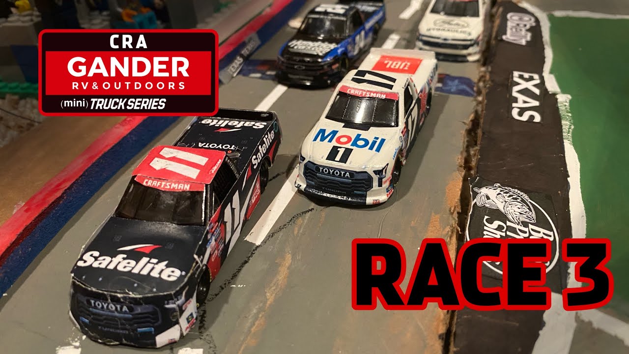 CRA Mini Truck Series R3: Texas / NASCAR Stop-Motion Trucks
