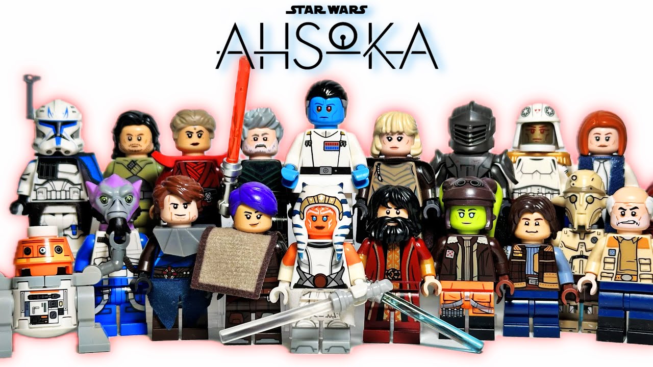 LEGO STAR WARS AHSOKA How To Build & upgrade All Main Characters!