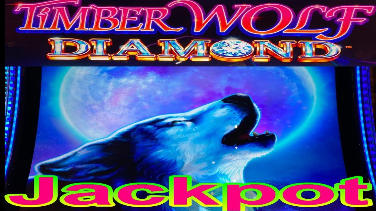 ★YAY ! JACKPOT ON THE MAX BET !!★TIMBER WOLF DIAMOND Slot ☆$225 Free Play $7.00 Max Bet★栗スロ