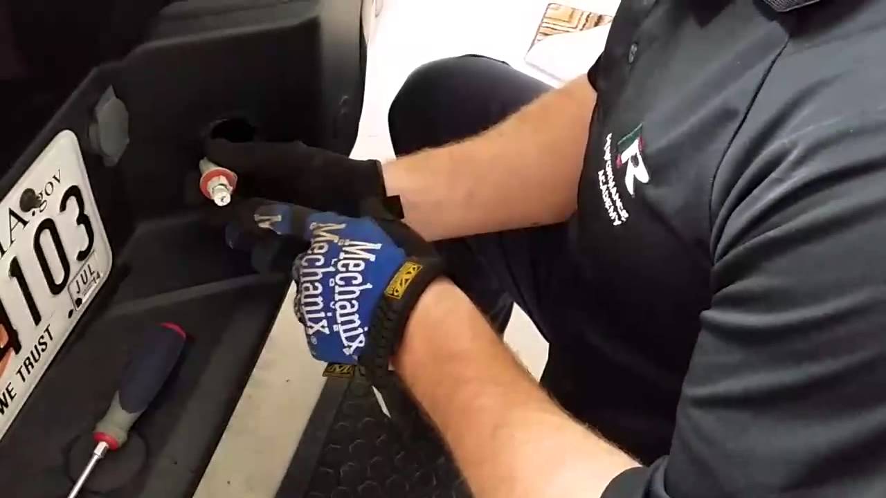 F150 How to remove license plate Tag lights & Install Led Light system