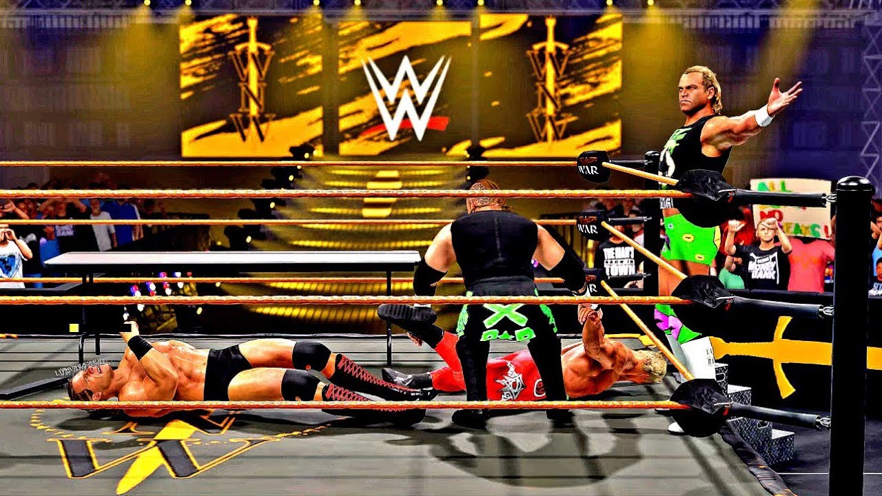 WWE 2K25 THE NEW AGE OUTLAWS VS NWO WOLFPAC EXTREME RULES WEDNESDAY NIGHT WAR! 