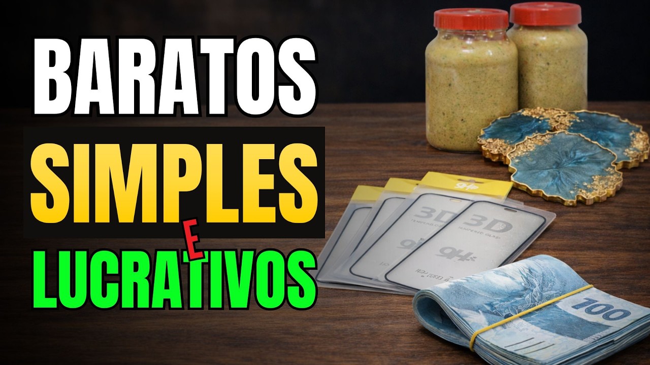 19 PRODUTOS MUITO BARATOS E SIMPLES PARA GANHAR DINHEIRO JÁ