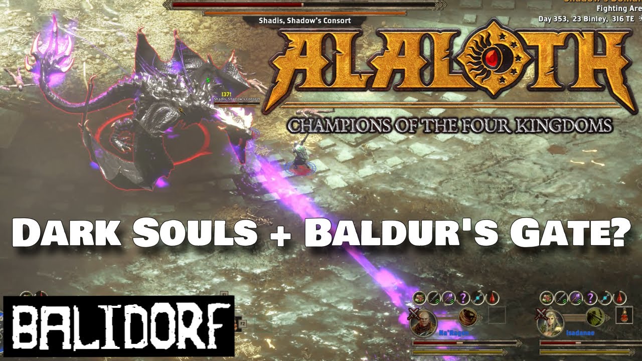 Let's Talk about Alaloth! Isometric ARPG soulslike!