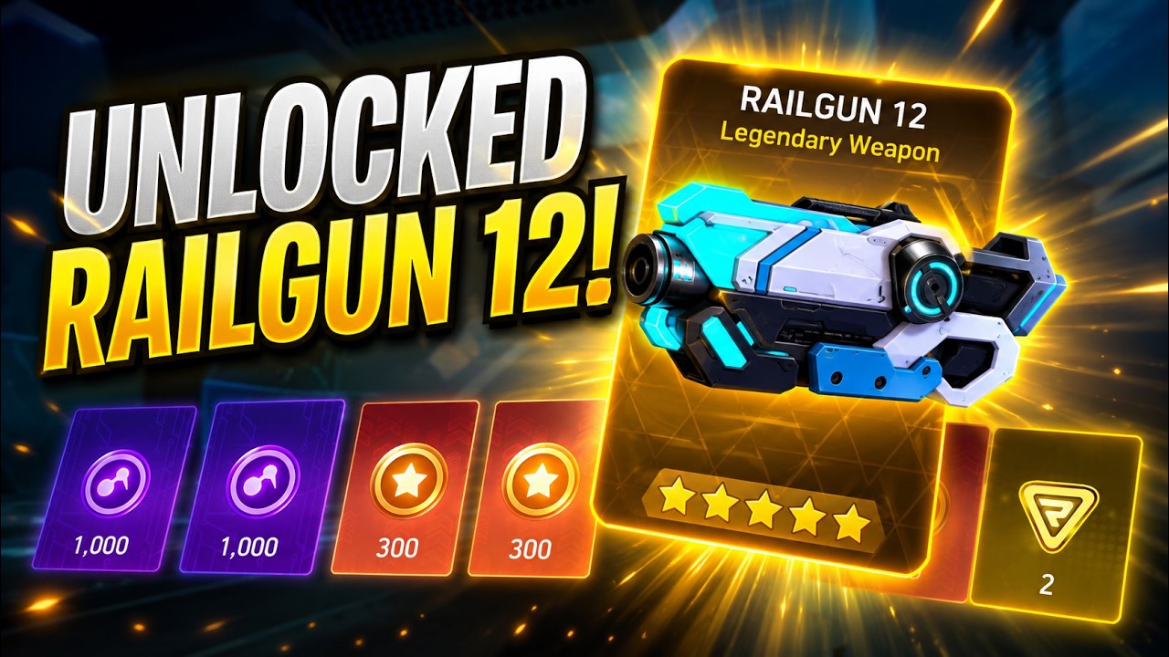 Выбил новую Railgun 12 с первой попытки?!🎉 Стоило ли оно того🤔