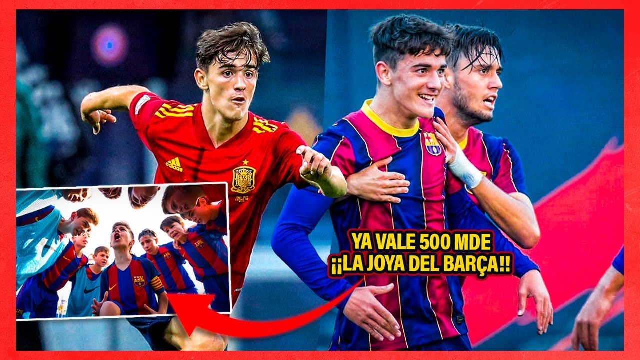 La historia de GAVI, LA NUEVA JOYA del Barça ¡Ya VALE 500 millones!