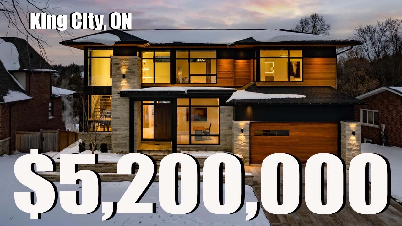 UNPARALLELED MODERN LUXURY IN COVETED KING CITY!!! Full House Tour Of A $5.2 MILLION DOLLAR Mansion