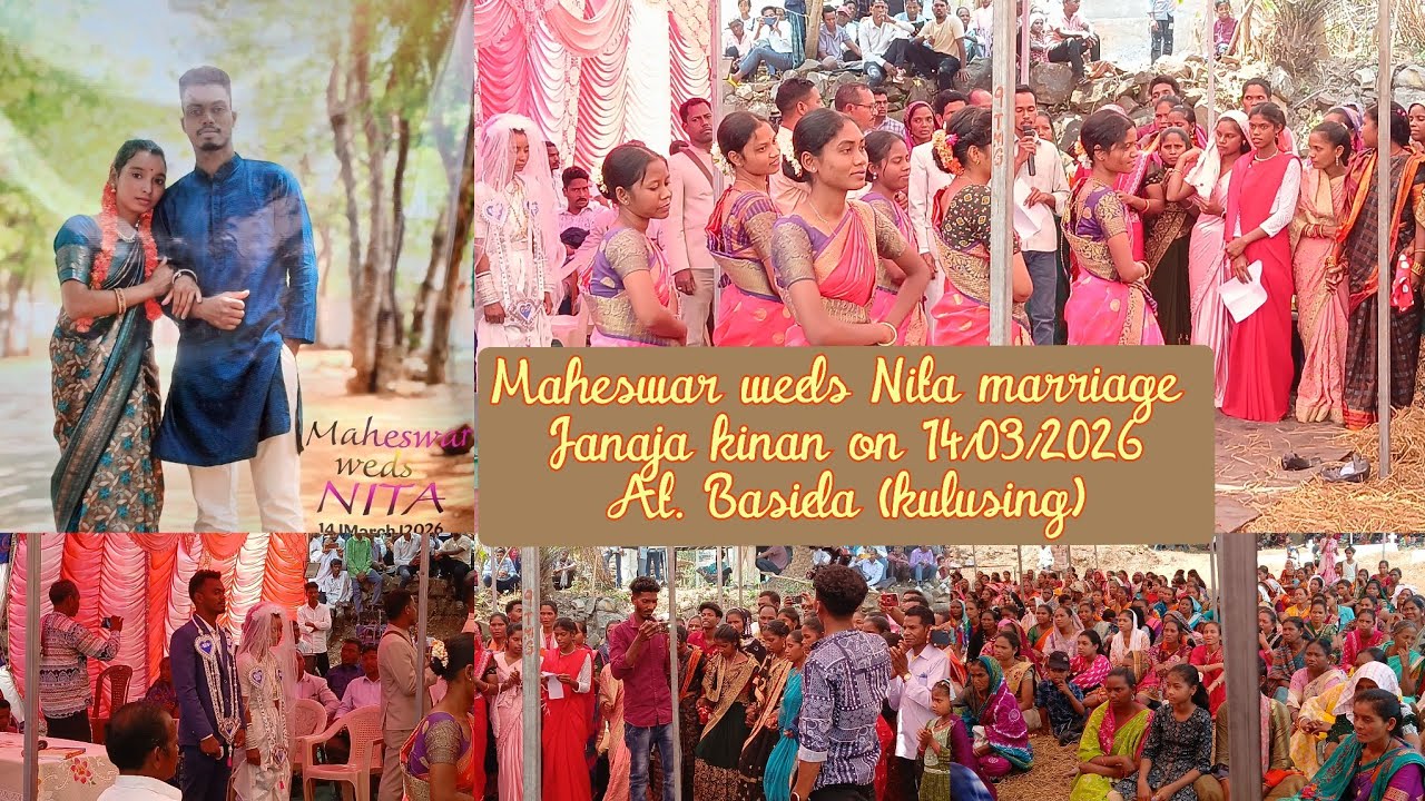 Maheswar weds Nita marriage || Janaja soba || tansengan batte || Basida village on 14/03/2026