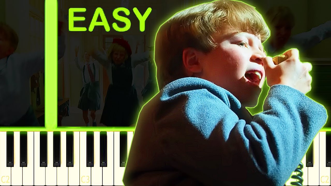 Revolting Children | Matilda the Musical - EASY Piano Tutorial