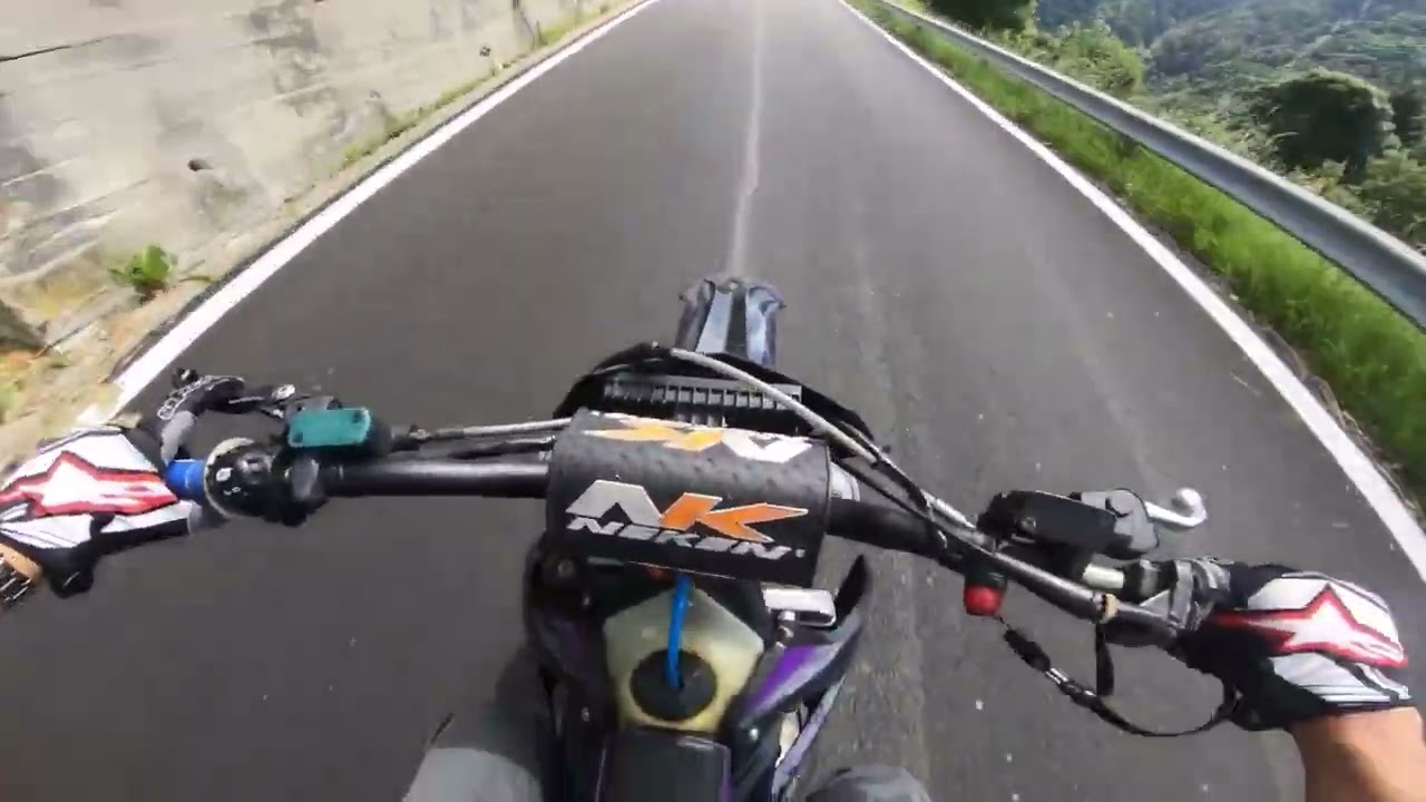 San Marco pass fullgasgas raw | gasgas 125 vs Benelli 500