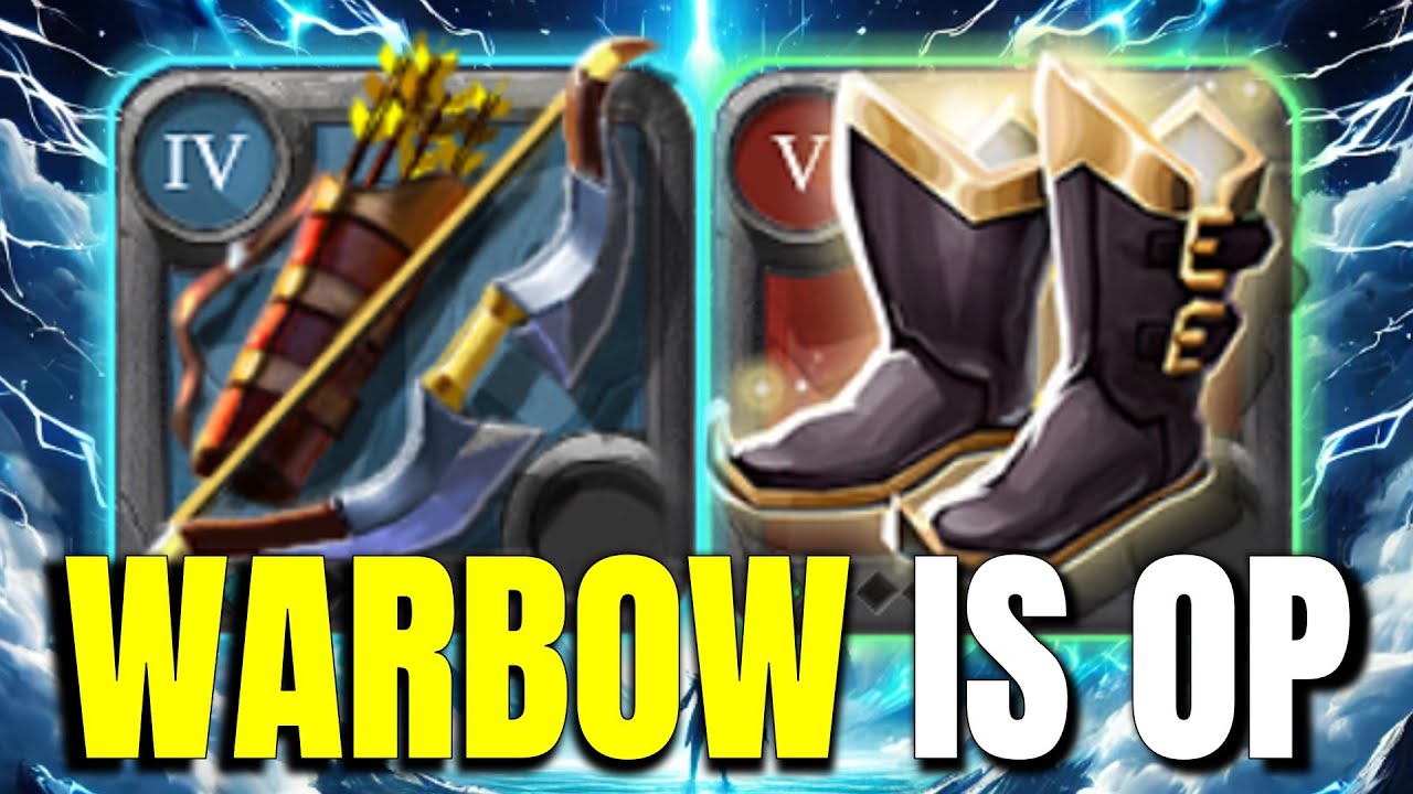 New Warbow Meta Build | Solo PvP | Albion Online | Top Builds For Beginners