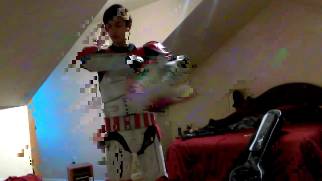 Homemade stormtrooper armor