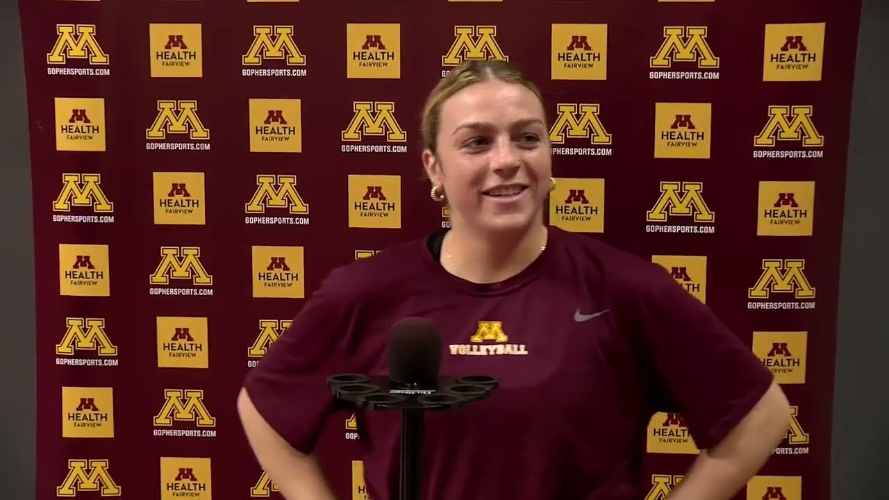 Gopher Volleyball Previews Matches against Purdue and Indiana