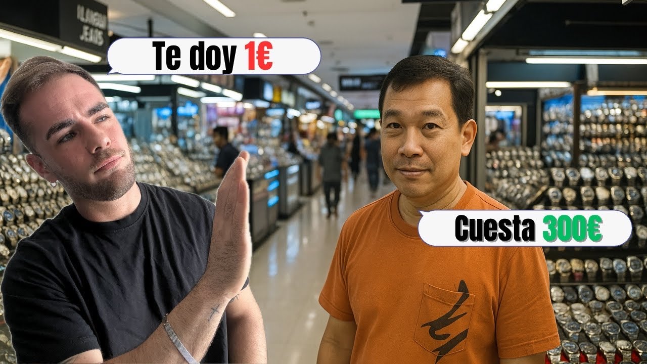 Cazando relojes en MBK Bangkok 🔥 El mercado más loco de Asia