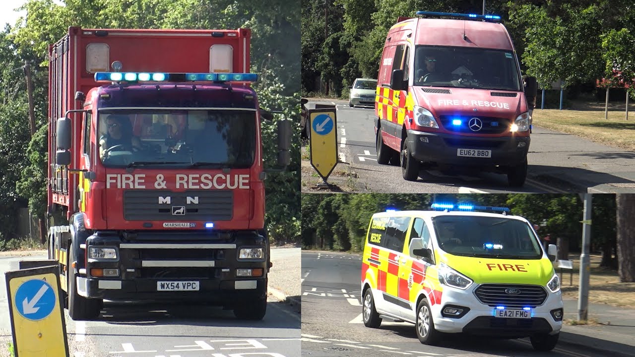 *RARE* Essex Urban Search and Rescue Team Deployment | Essex County Fire & Rescue Service