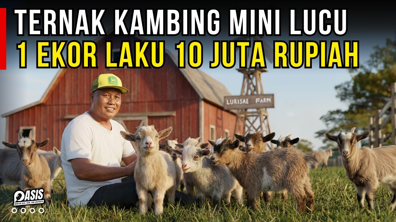 UNTUNG BESAR TERNAK KAMBING MINI PYGMY 1 EKOR LAKU 10 JUTA RUPIAH | CERITA USAHA