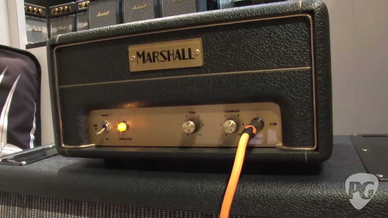 NAMM '12 — демонстрации усилителей Marshall JTM1, JMP 1, JCM 800, DSL 1 и JVM 1, посвященные 50-л...