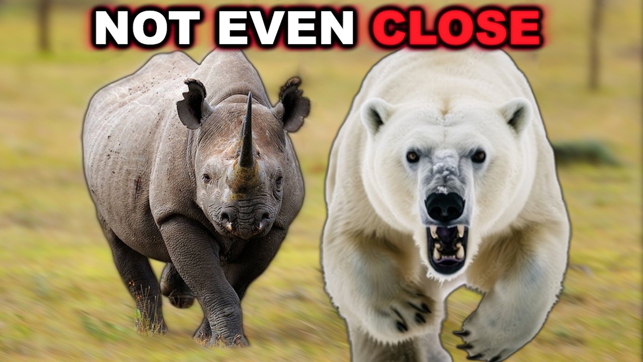 POLAR BEAR vs RHINO  - Not Even Close