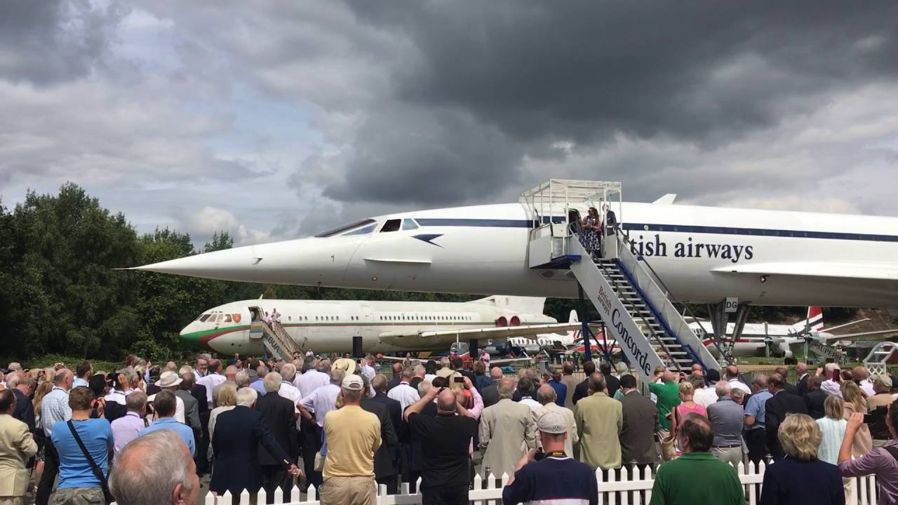 Concorde Nose Droop - First time since December 1981