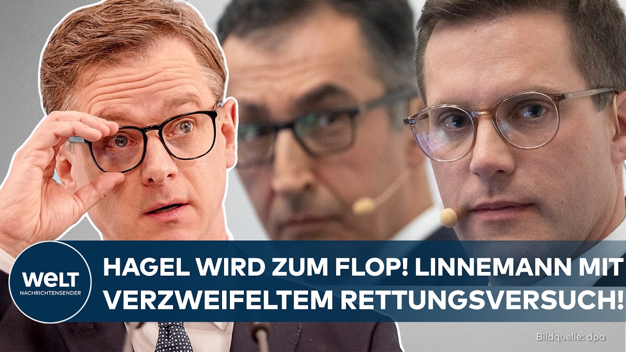 CDU: Özdemir sitzt Hagel gefährlich im Nacken! – Linnemann mit verzweifeltem Rettungsversuch!