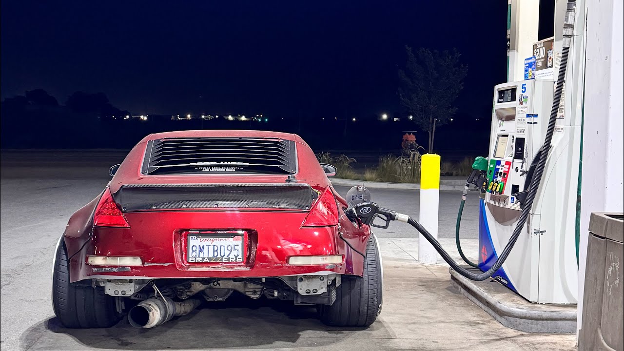 WIDEBODY 350z BUMPER CUT ! 